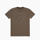 Maglietta Tonalite, una maglietta unisex in grigio scuro. Comfort e stile per motociclisti. Di REV'IT!.